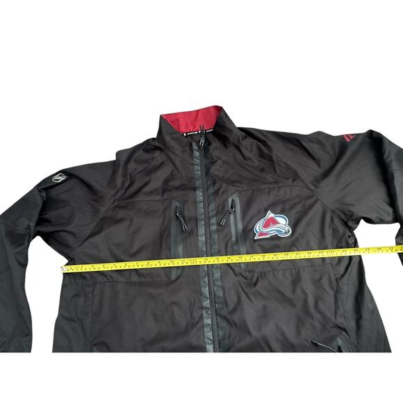 Colorado Avalanche Avs Fanatics Windbreaker Full Zip XXL 2XL Jacket - Picture 7 of 8